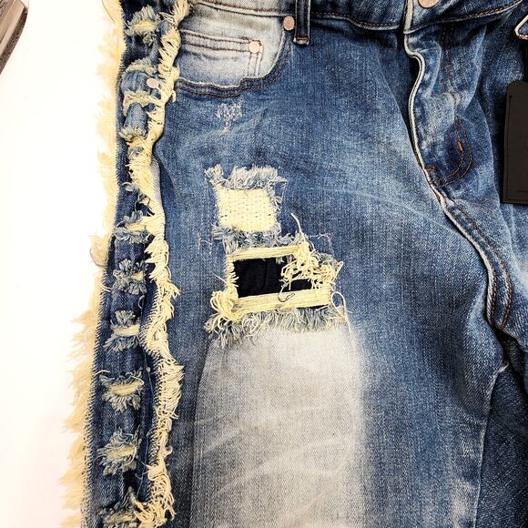 THRT DENIM-LUCAS-STRAIGHT LEG JEANS SIZE 40 - Picture 5 of 15